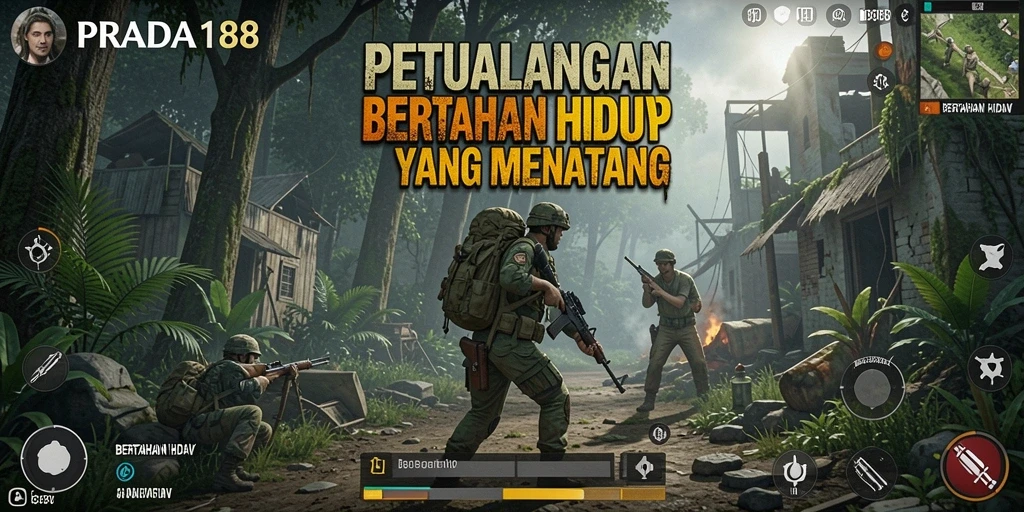 Tampilan antarmuka PRADA188 yang mendebarkan dan interaktif.